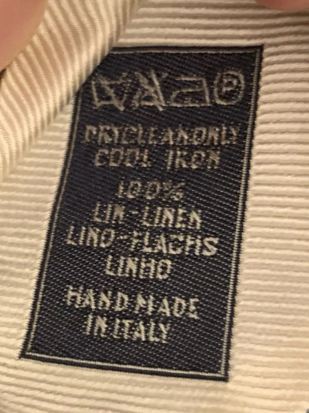 BREUER 100% Linen Tie